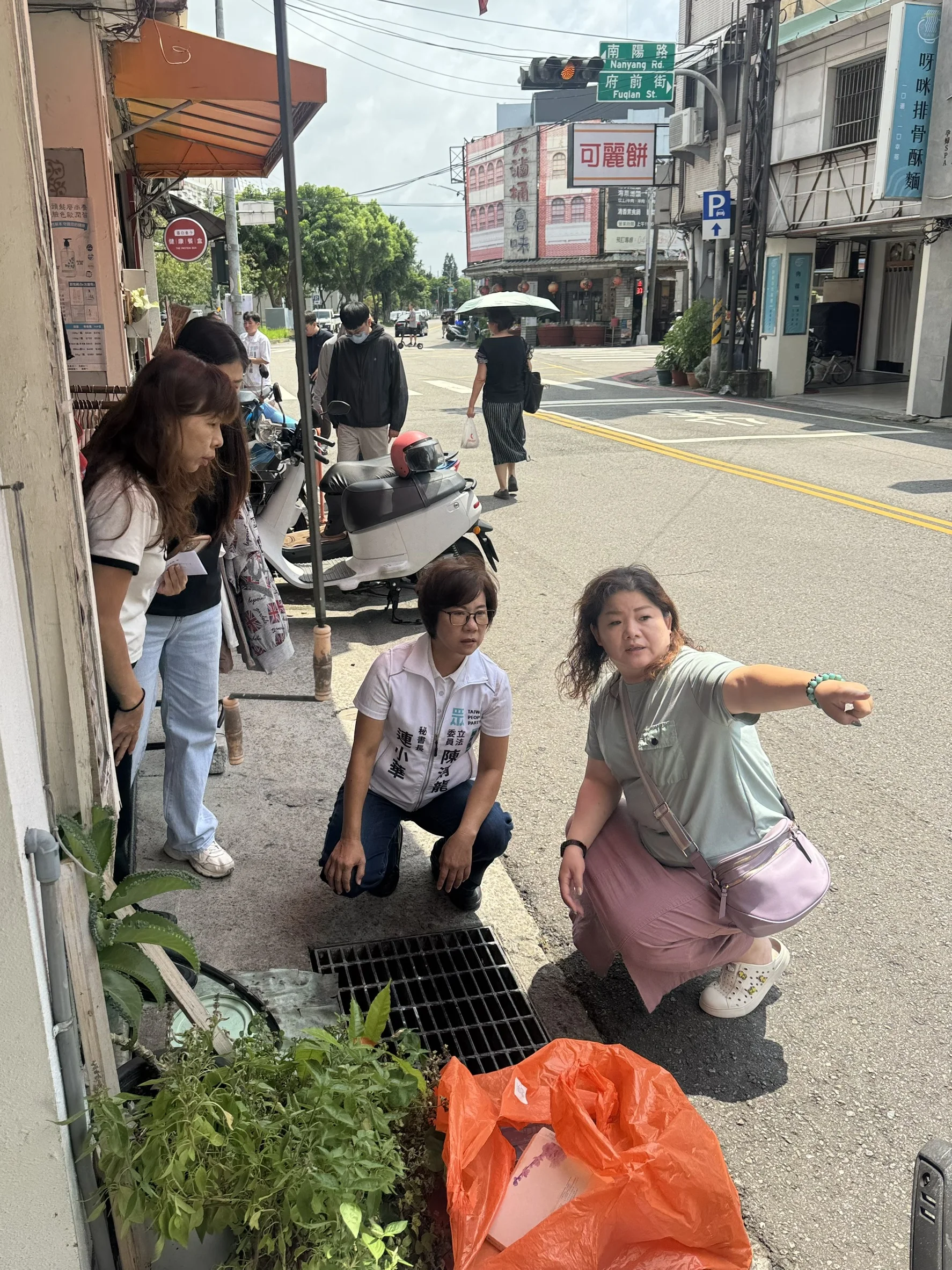 疑排水不良導致豪雨積水